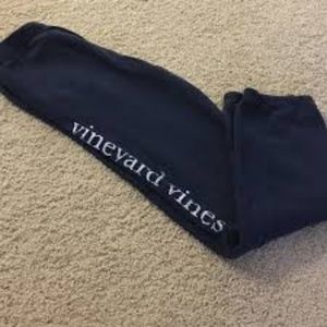 Boys Vineyard Vines Navy Sweatpants with pockets